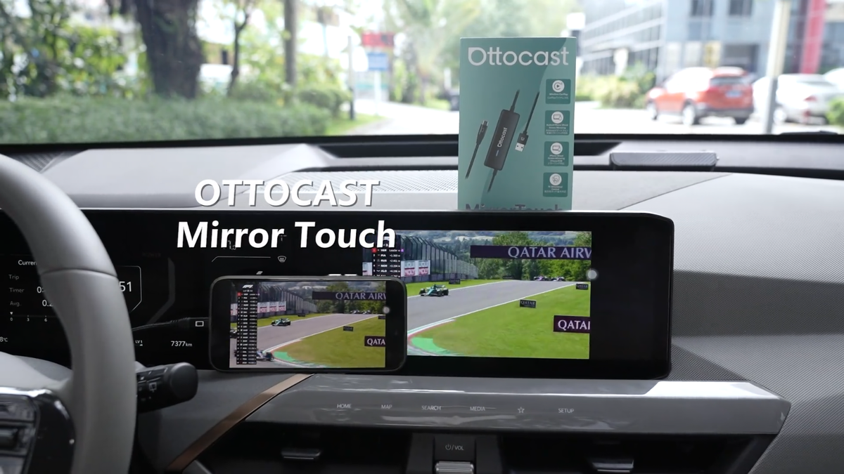 ottocast　MirrorTouch Ottocast Mirror Touch *Bidirectional Control Phone/Car *Wireless