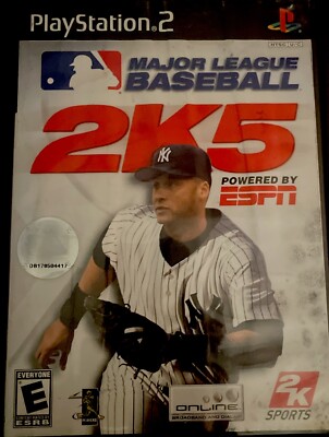Major League Baseball 2K5 (Sony PlayStation 2, 2005) Tested And Working!!