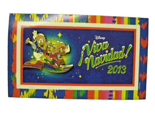 Three Caballeros Viva Navidad 2013 Disney Parks Christmas Pin NEW