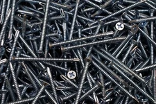 (200) Phillips Flat Head 12 x 3 Self-Drilling Screws #12 Tek SDS Zinc Plated