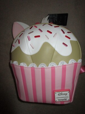 Loungefly Aristocats Marie Kitten Cupcake Sprinkles Disney Mini Backpack Bag New Loungefly Disney The Aristocats Marie Cupcake Mini Backpack  main image 2