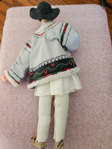 Muñecas rumanas masculinas y femeninas vintage Arta Crisana Oradea Papusa Taranca - Imagen 13 de 16