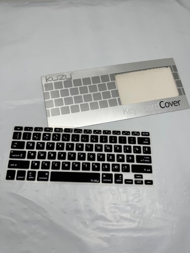 KUZY Russian Keyboard Cover Skin for MacBook Pro 15.4 MJLQ2LL/A - Picture 2 of 2