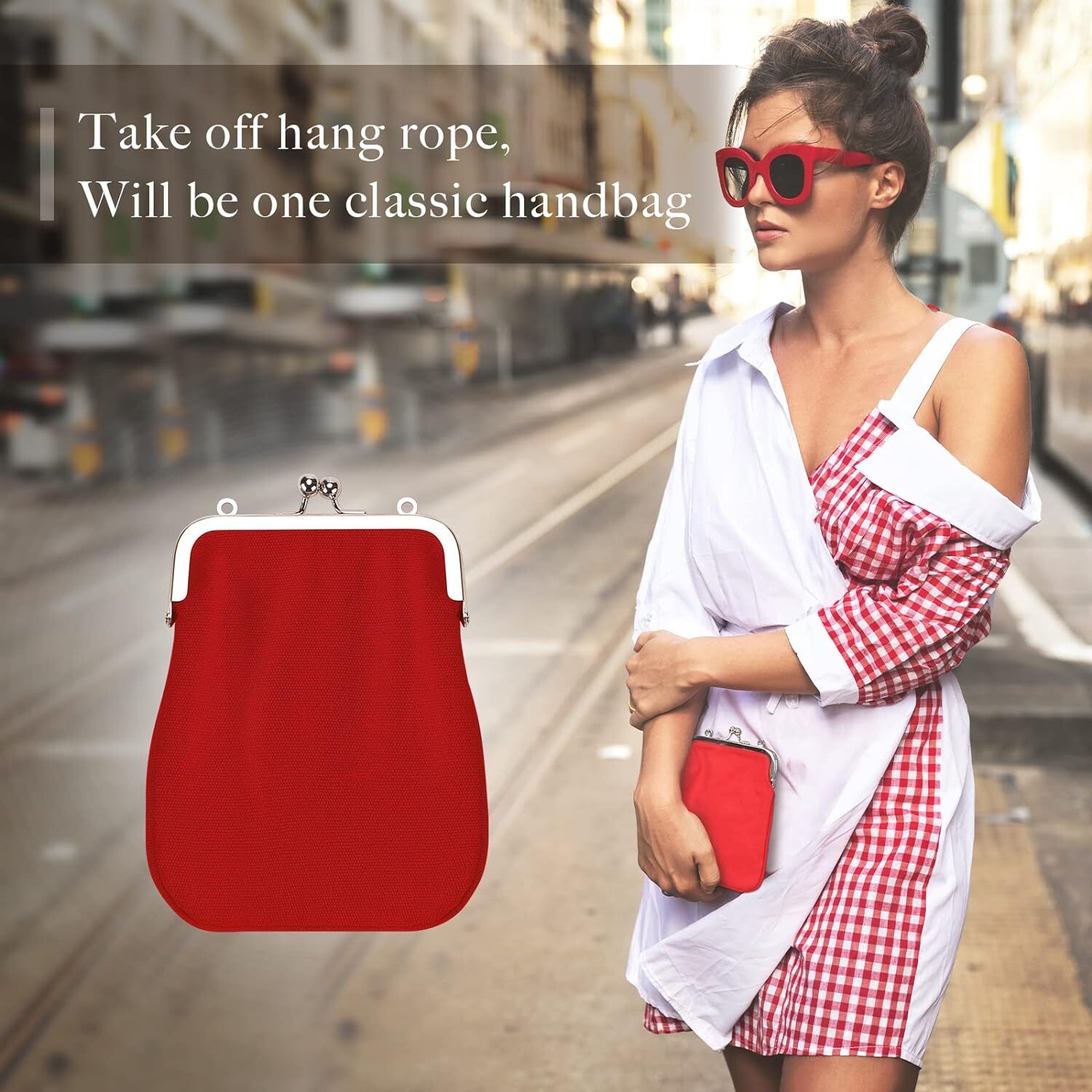 Small Crossbody Bags For Women Cross Body Purses Mini Cell Phone Shoulder  (Red)