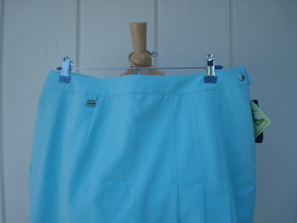 NUEVO CON ETIQUETAS Swing Azul Mar Medio Plisado Mujeres Deporte Tenis Falda Pantalones Cortos Adjuntos 8 $72 Foto 2 de 4