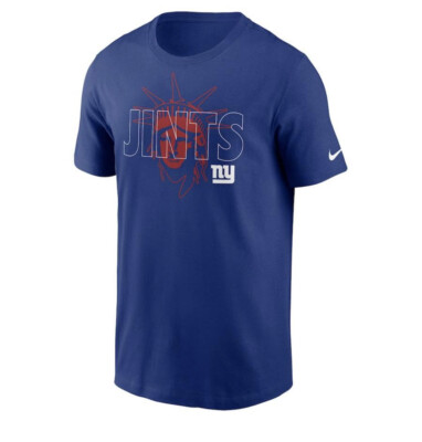 New York Giants Nike Dri Fit T-Shirt Men's Multi Size Football Logo Shirt