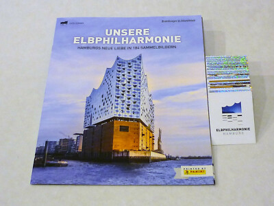 Panini Unsere Elbphilharmonie - komplett alle Sticker + Album - JustStickIt