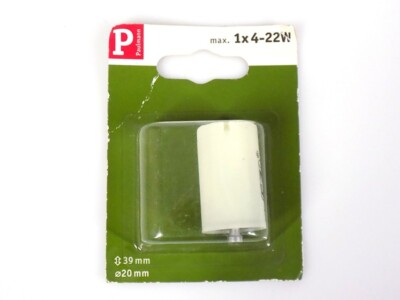 Paulmann 884.22 Fluorescent Tube Starter Tandem/Duo Max 1x4-22W White Plastic