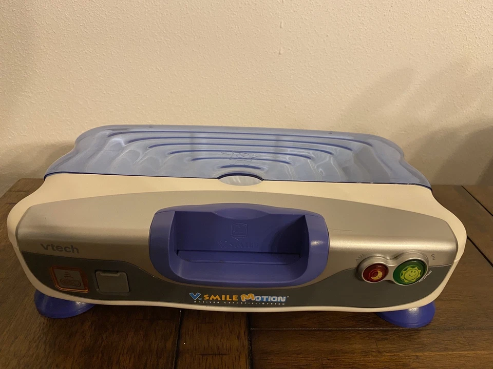 vtech V.SMILE MOTION KONSOLE inkl. 2 Controller 5 Spiele u.a. Mickey Maus, Simba - Bild 2 von 4