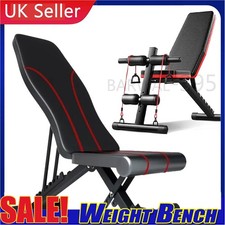 Foldable Adjustable Sit Up Bench Abs Weight Gym Home Exercise Fitness Equipment