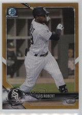 2021 Bowman Sterling Recollections Gold Refractor /50 Luis Robert #SR-LR