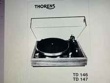 Thorens Td 146 147 User Manual Digital