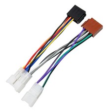 16Pin Aftermarket Radio Wiring Harness for Toyota Tacoma 2005-2020, Black