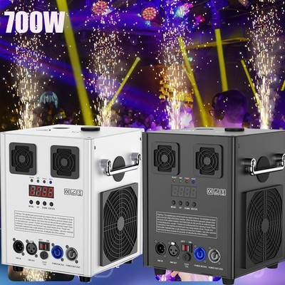 700W Cold Spark Machine DMX Firework Machine Stage Effect Wedding Party Remote