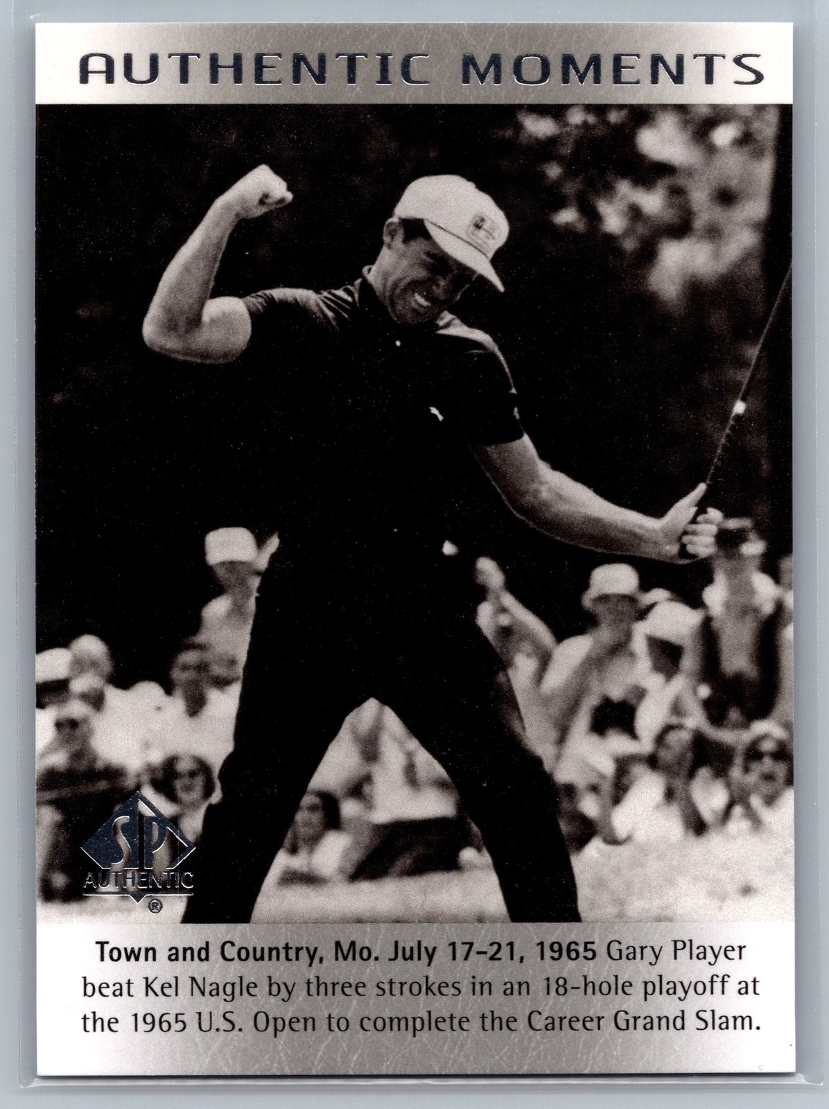 2014 SP Authentic #68 Gary Player Authentic Moments