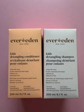 EVER EDEN Kids Detangling Shampoo & Conditioner Plant Protein Peptides 6.7 fl oz