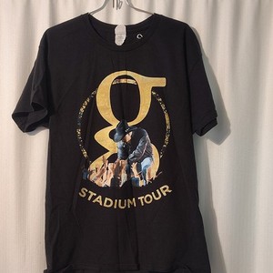 Garth Brooks Stadium Tour Concert T-Shirt Black Size L Country Music