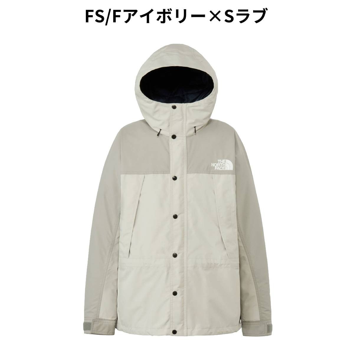 THE NORTH FACE MOUNTAIN LIGHT JACKET Men's M Ivory x S Lab