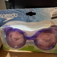 Speedo Kids Sunny Vibes Pop Swim Goggles Sunglass Style Anti Fog Purple Ages 3-6