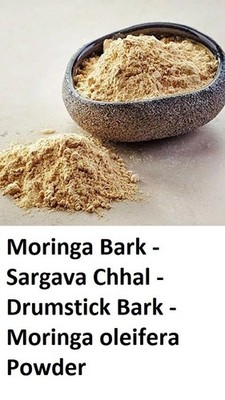 Moringa Bark  Sargava Chhal Drumstick Bark Moringa oleifera Powder 100% purest
