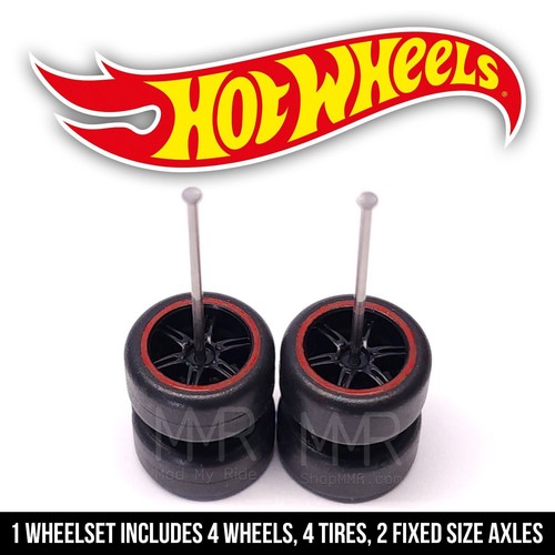 Juego de llantas de 6 radios escala 1/64 RPF1 v5 - llantas de 6 radios Real Riderz para Hot - Imagen 9 de 31