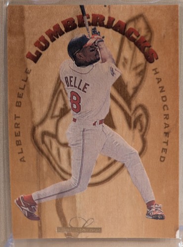 Albert Belle #1 1995 Leaf Limited Lumberjacks card