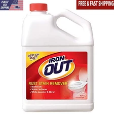 Powder Rust Stain Remover Heavy Duty Safe Laundry Toilets Water Softeners New