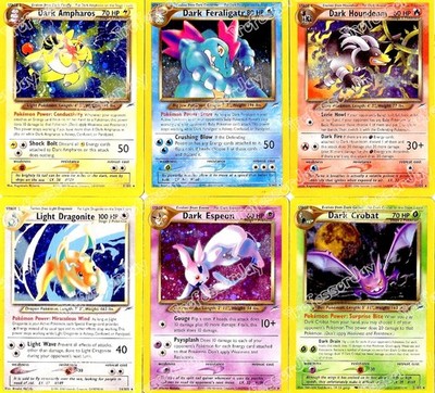 Pokemon Karten TCG Sockel Set + Neo Genesis+Discovery+Revelation+Destiny Wotc
