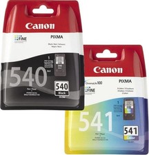 Canon PG540 Black & CL541 Colour Ink Cartridge Bundle For PIXMA MG3250 Printer