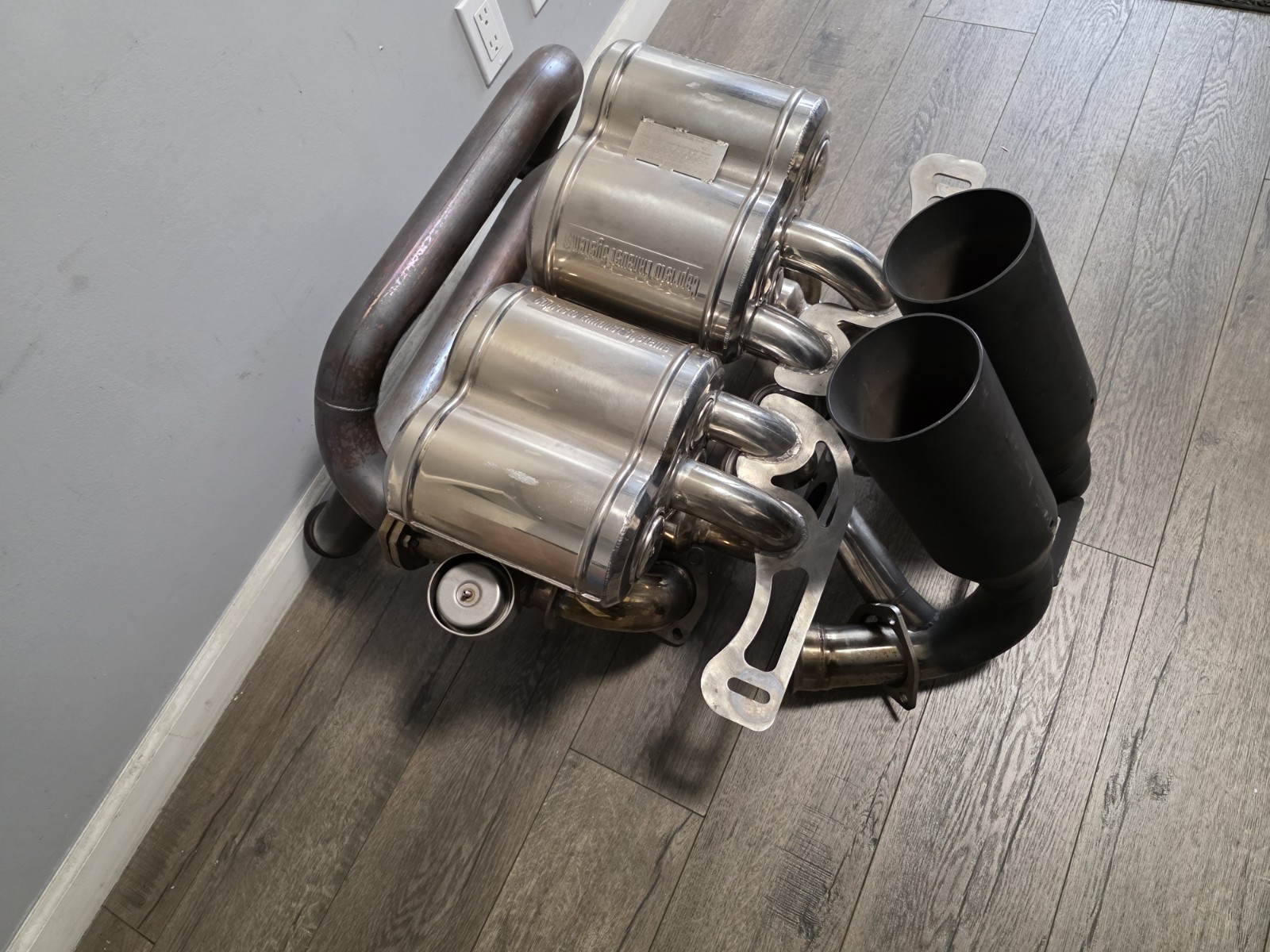 LAMBORGHINI MURCIELAGO CAPRISTO EXHAUST MUFFLER SYSTEM 