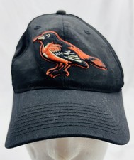 MLB Hat For Youth Boys Small/Medium Adjustable Snapback Black Orioles Baltimore