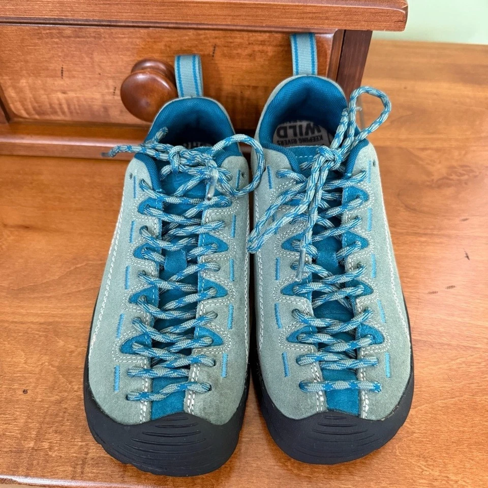 Keen Low Top Jasper I WP Cuero Senderismo, Escalada Zapatilla Mujer 6 Zapatos Exterior Foto 3 de 4