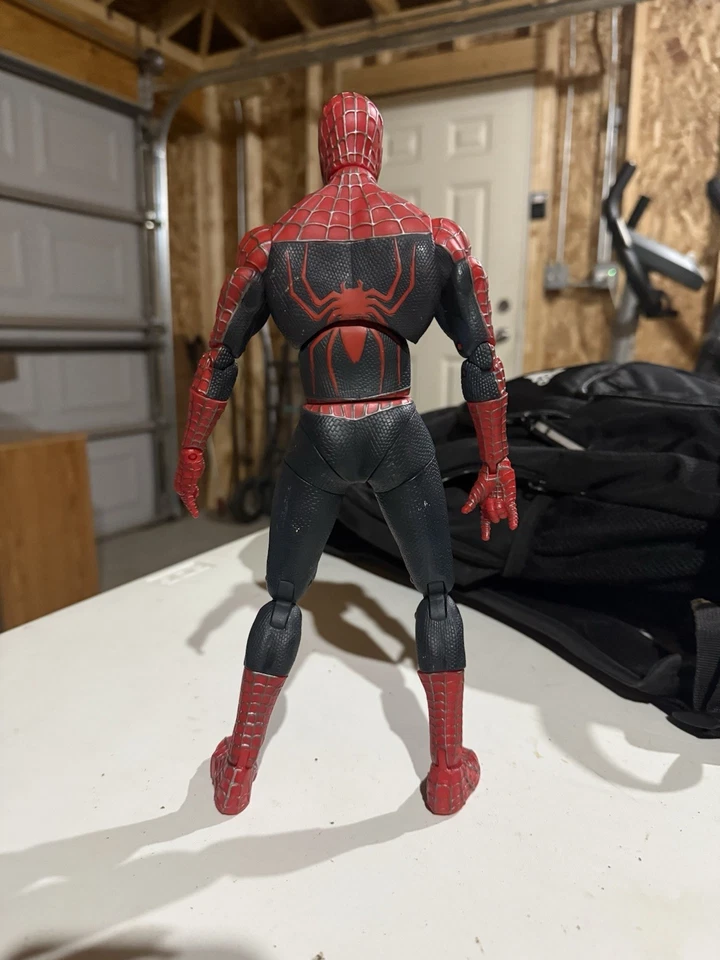 Figura de acción articulada Marvel Spider-Man 2 La película 12 pulgadas 2004 Spiderman Foto 3 de 4