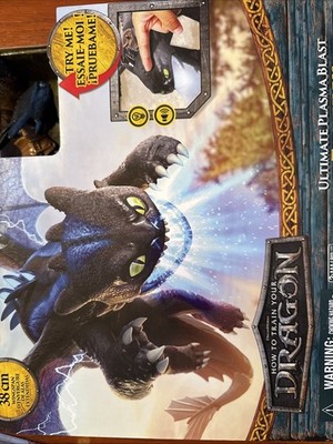 How to Train Your Dragon ULTIMATE PLASMA BLAST TOOTHLESS Lights and Sound New