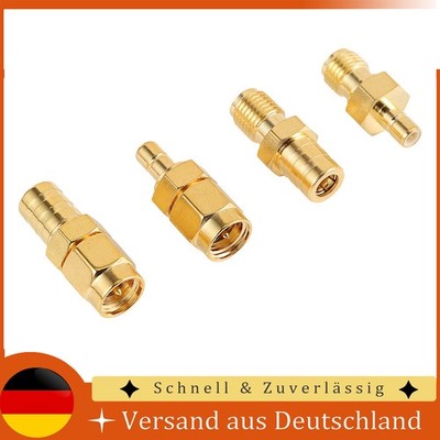 4X SMA-Adapter SMB-auf-SMA-Adapter DAB-Antennenadapter Für DAB+/FM DAB