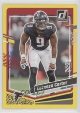 2023 Panini Donruss Press Proof Yellow Lorenzo Carter #16 e9p