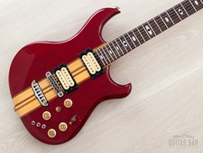 1981 Aria Pro II RS-X80 Vintage Neck Through Guitar Padauk Red, Japan Matsumoku