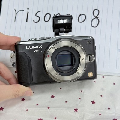 LUMIX DMC-GF6 16.0MP Digital Mirrorless Camera Black English Tested Ready to Use