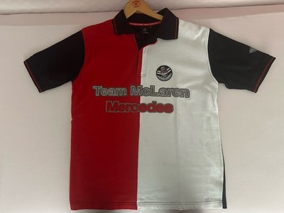 Vintage Polohemd Mercedes Team McLaren Formel 1 SizeM Ungetragen 