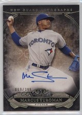 2015 Topps Tier One New Guard Auto 69/399 Marcus Stroman #NGA-MST Auto 0i2a