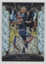 2018-19 Panini Select Concourse Scope Prizm Paul Millsap #90 a3q