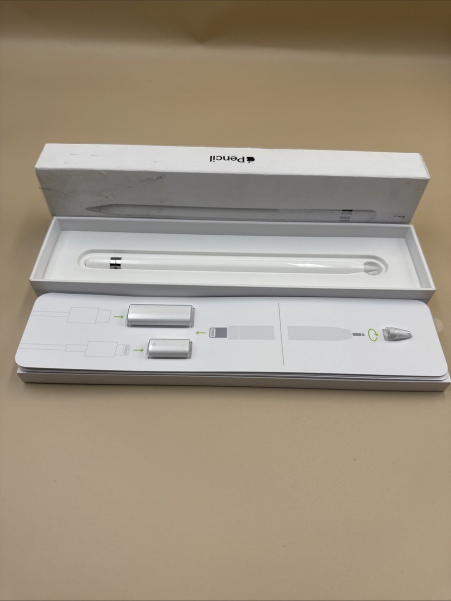 Apple Pencil 1st Gen Stylus iPad - White MQLY3AM/A *READ