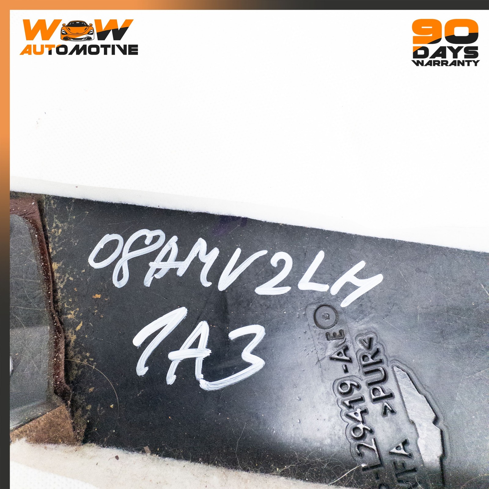 06-16 ASTON MARTIN V8 VANTAGE REAR LEFT QUARTER PANEL TRIM COVER PAD OEM