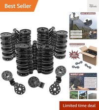 50Pcs Shade Cloth Clips, Plastic Shade  Bird Net Fastening Clamps  Black ro...