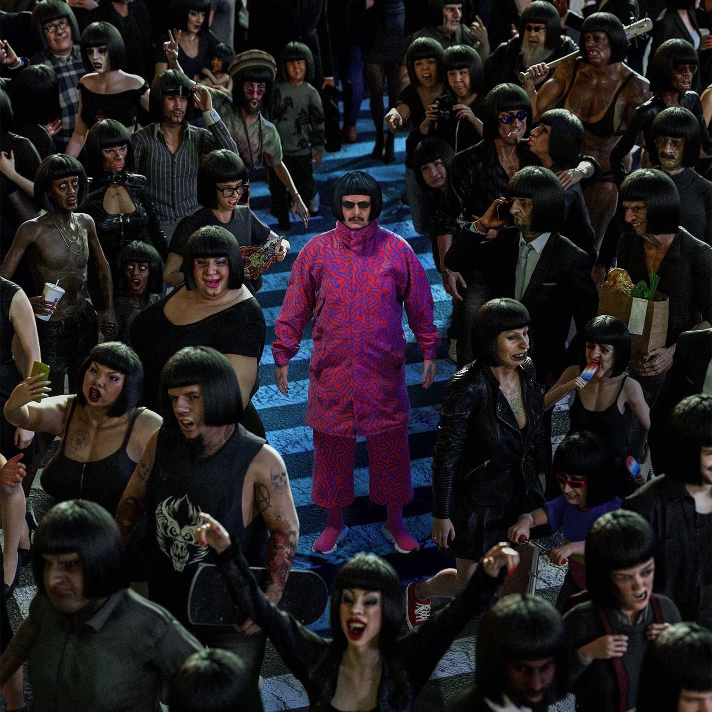 Oliver Tree - Alone in a Crowd Limited Edition Splatter Vinyl 12"" Album