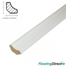 Long Pack 10 x 2.4m Metre Length MDF Laminate Floor Scotia Beading in 31 Colour