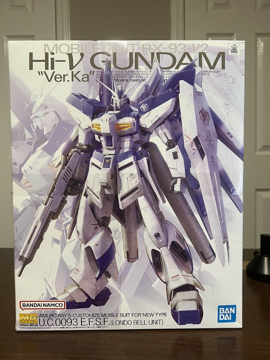 MG 1/100 RX-93‑V2 Hi‑V (Hi‑Nu) Gundam Ver.Ka – Brand New Sealed | eBay