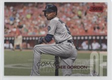 2018 Topps Stadium Club Red Foil Dee Gordon #251 eu2