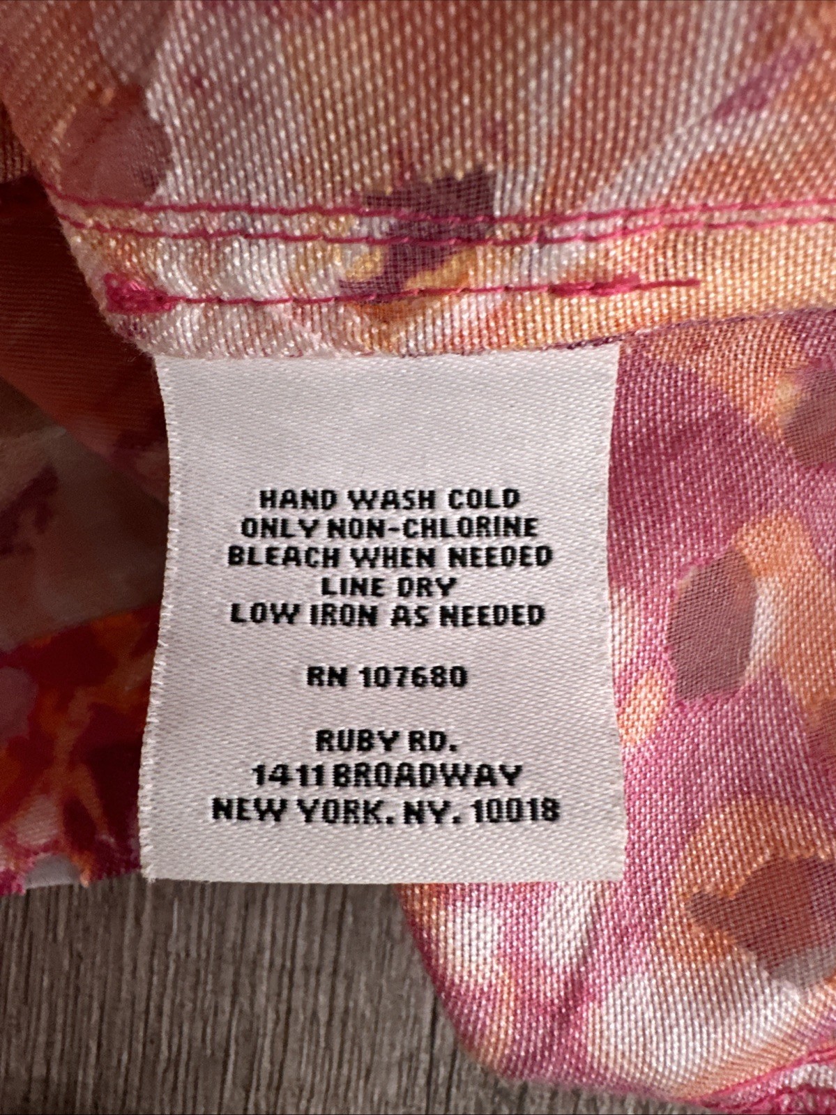 Ruby Rd. Women's Sheer Button Down Blouse.  Flora… - image 5