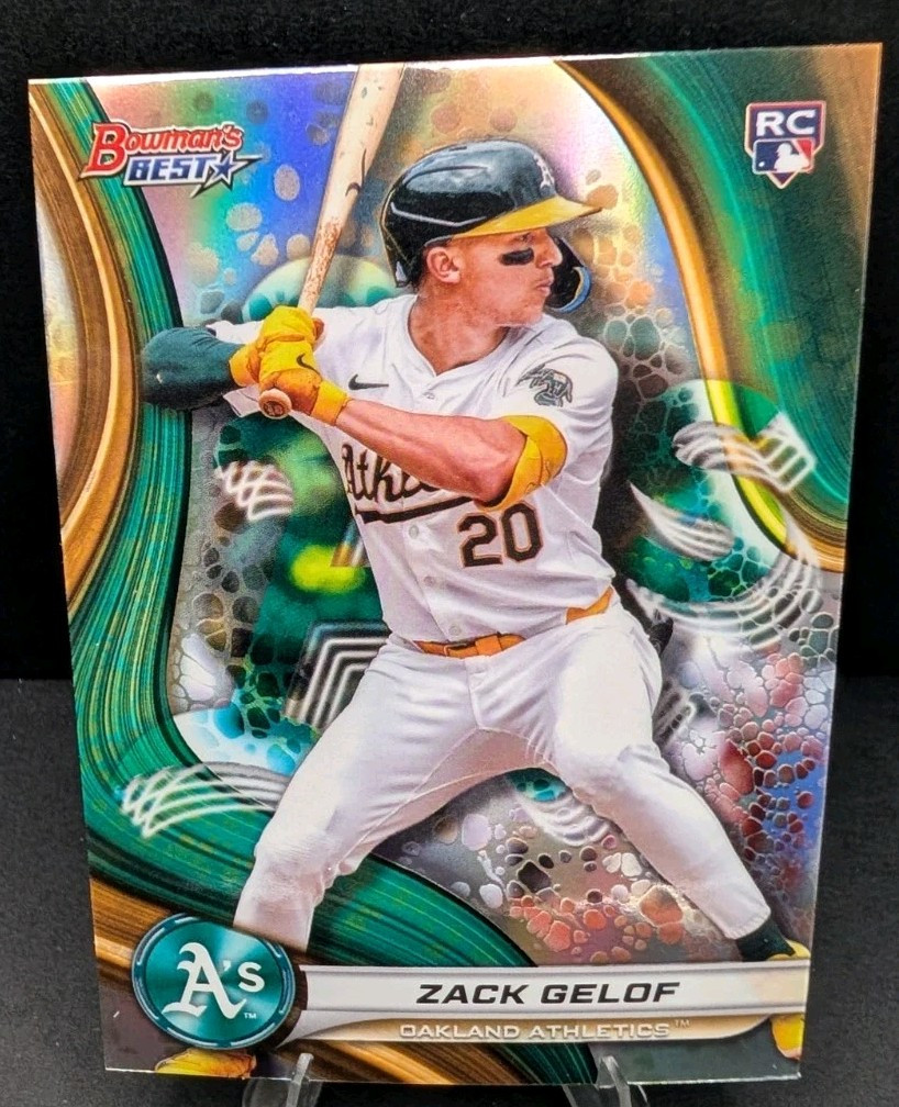 2024 Bowman's Best Zack Gelof Wave Refractor Rookie RC #46